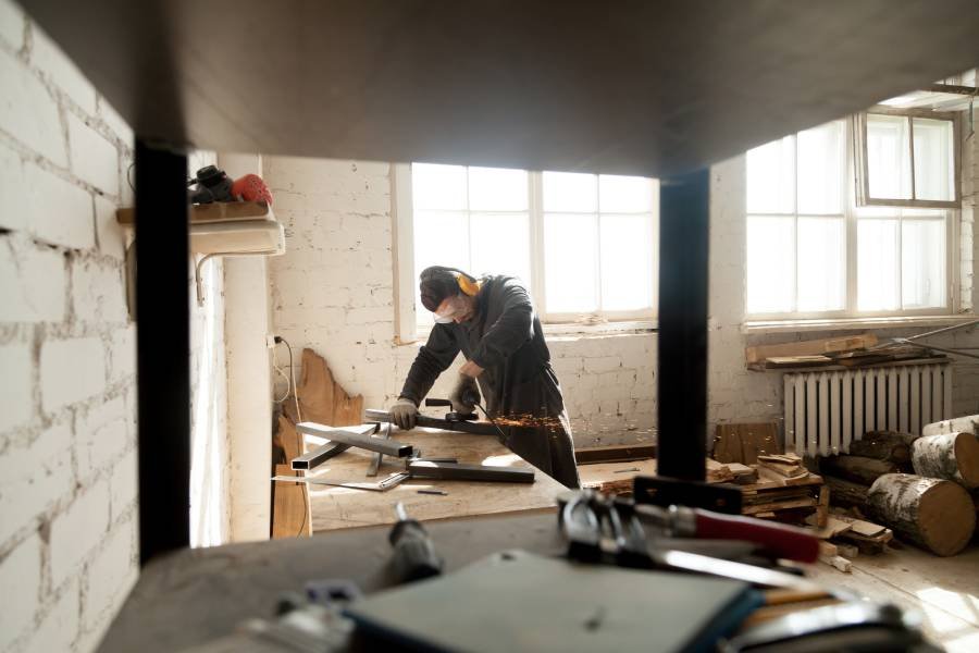 Renovation and remodeling work
